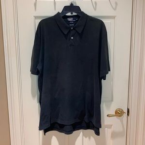 Men’s black polo shirt. Polo by Ralph Lauren.